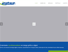Tablet Screenshot of instaure.com.br